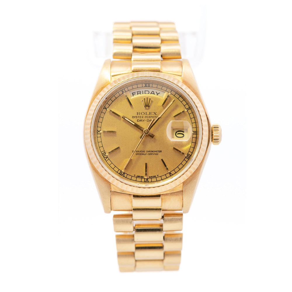 Rolex Day-Date 18038 18k YG 36mm
