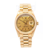 Rolex Day-Date 18038 18k YG 36mm