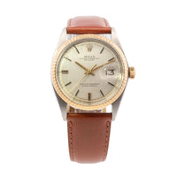 Rolex Datejust 36mm Linen Dial SS/YG 1601