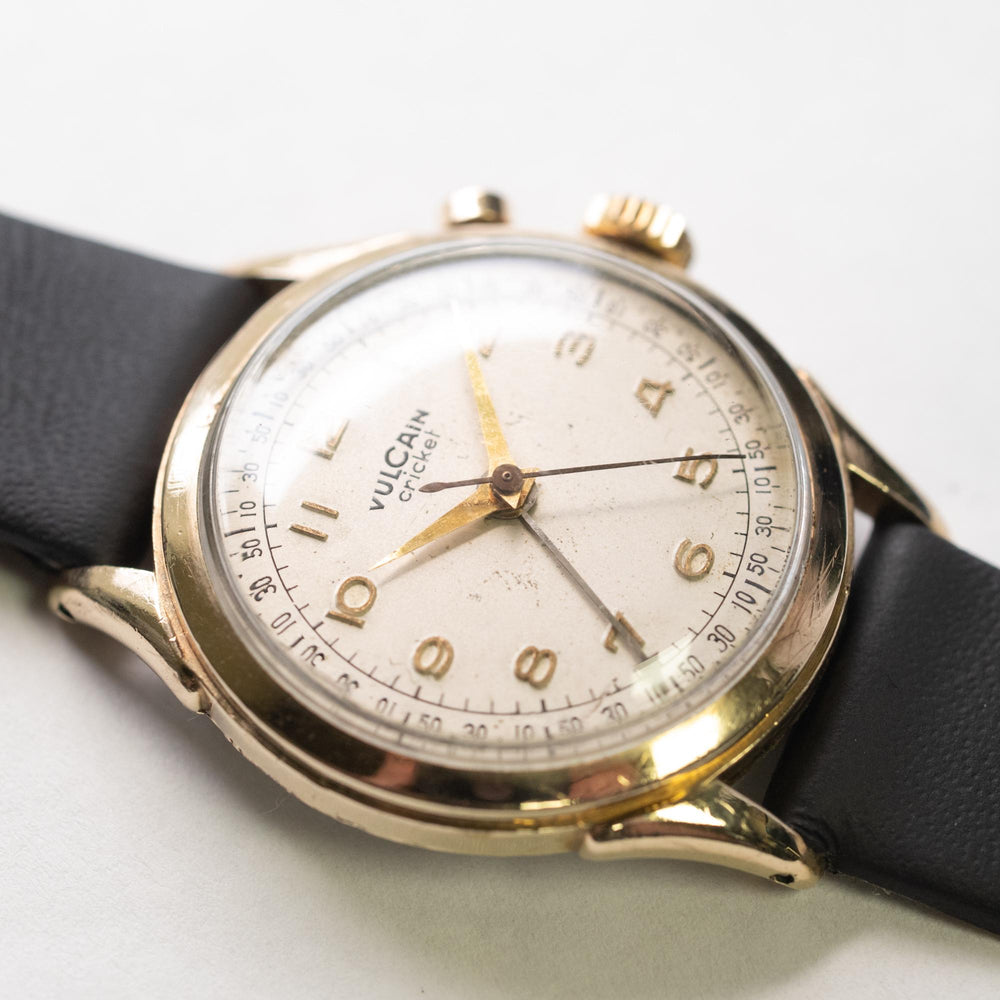 Vulcain Cricket 10k Gold Filled SS