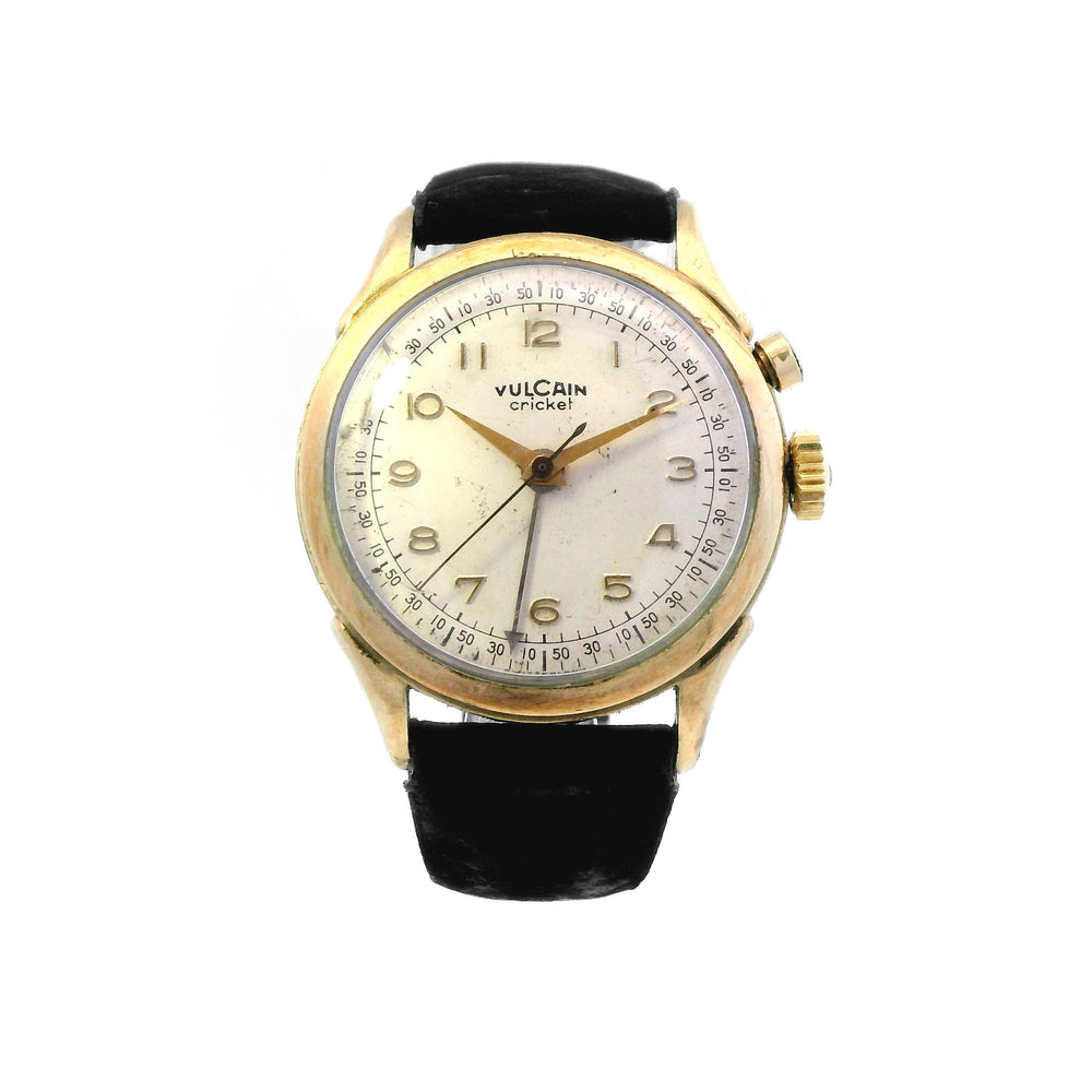 Vulcain Cricket 10k Gold Filled SS