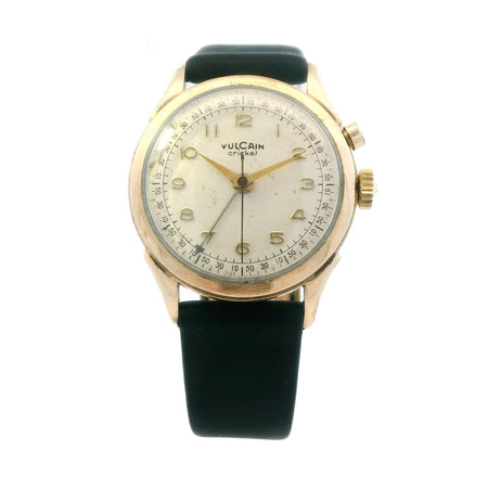 Vulcain Cricket 10k Gold Filled SS
