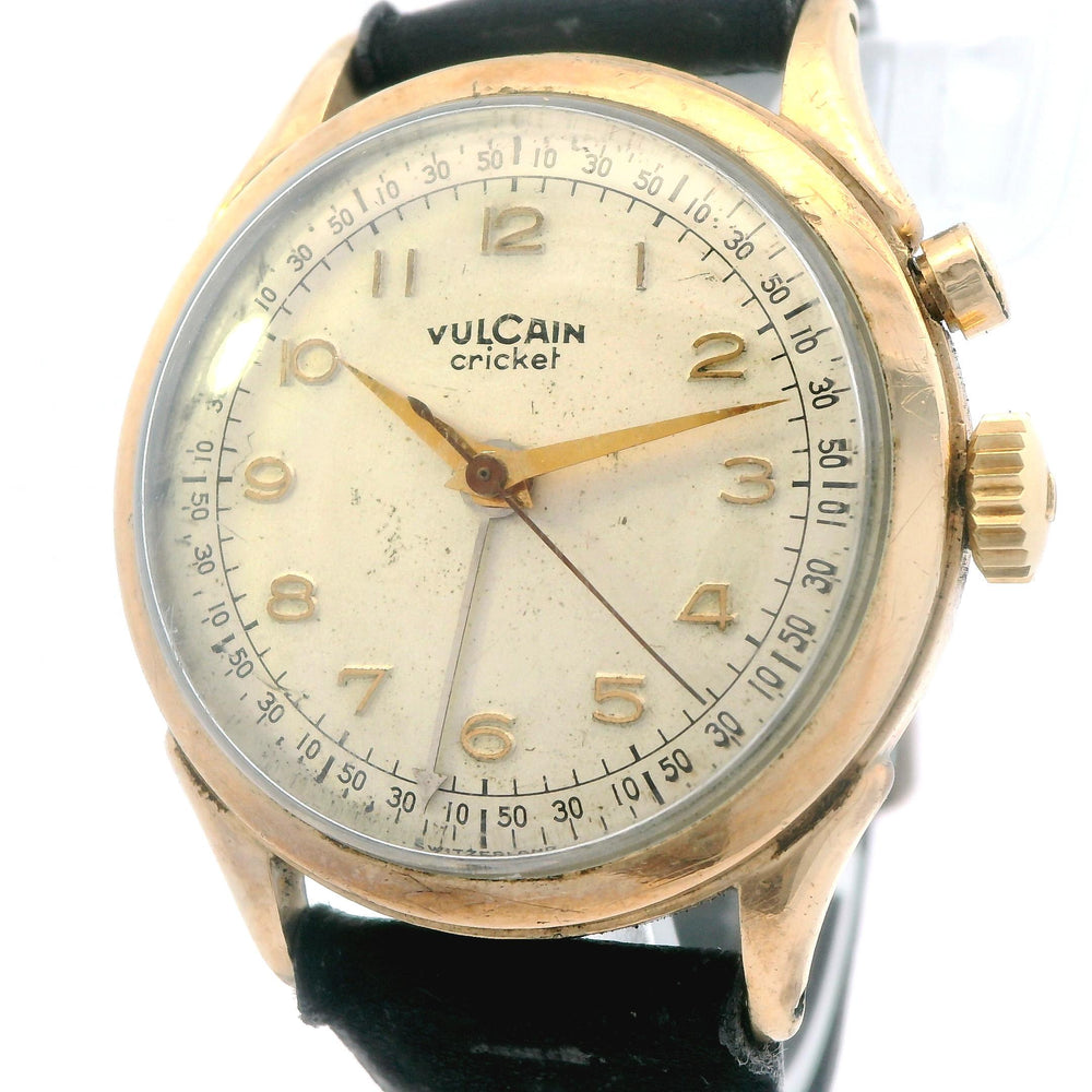 Vulcain Cricket 10k Gold Filled SS