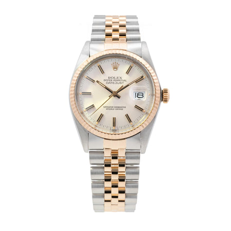 Rolex Datejust 16013 SS/YG 36mm pap