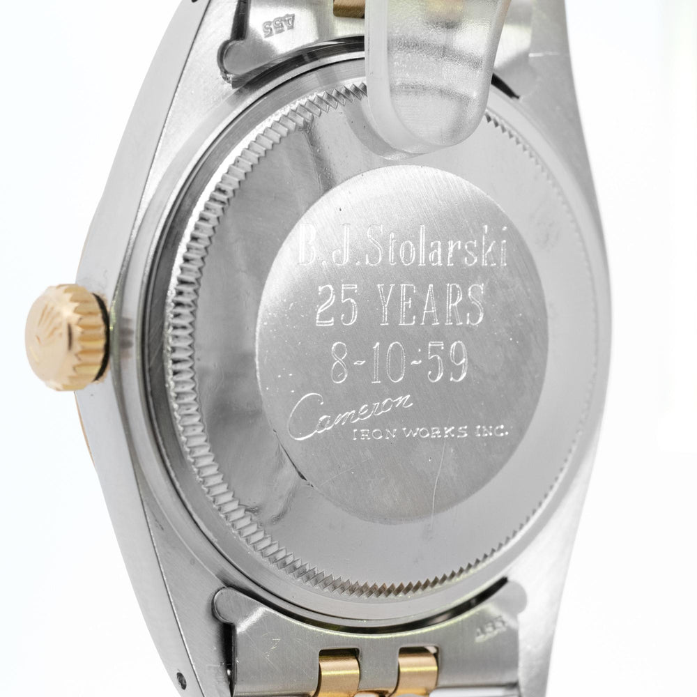 Rolex Datejust 16013 SS/YG 36mm pap