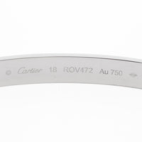 Cartier Love Bracelet WG Size 18