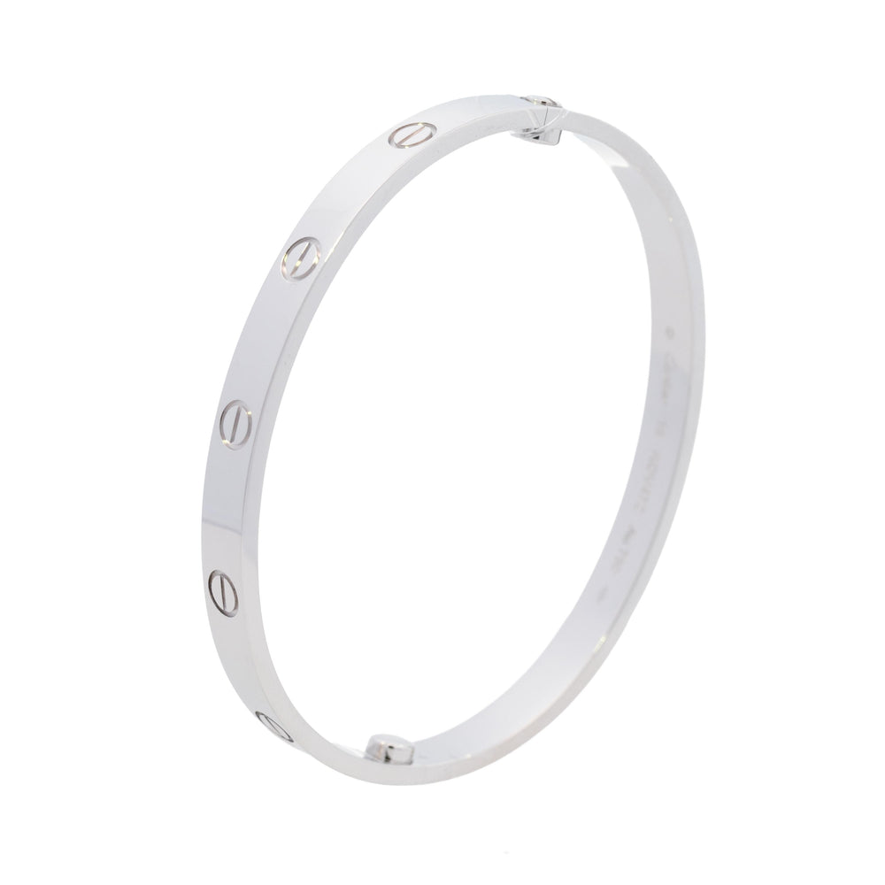 Cartier Love Bracelet WG Size 18