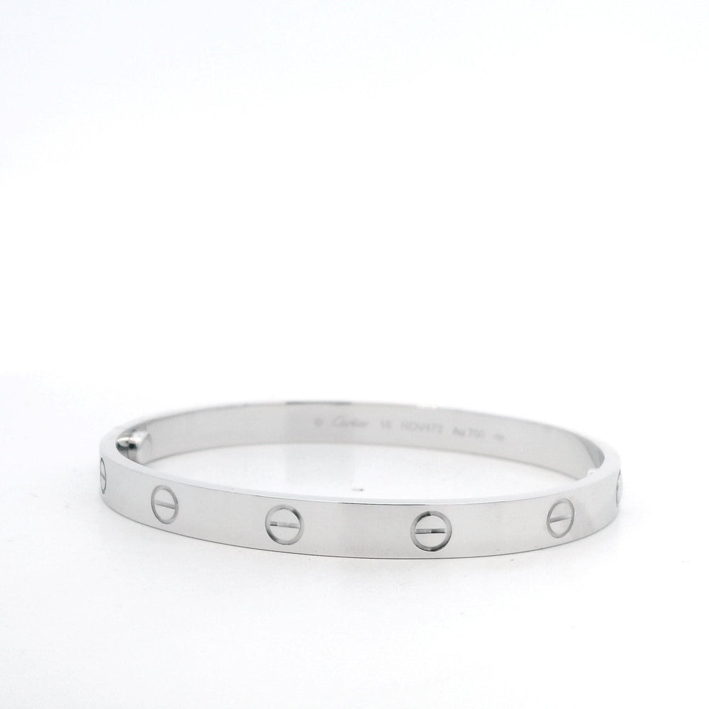 Cartier Love Bracelet WG Size 18