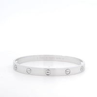 Cartier Love Bracelet WG Size 18