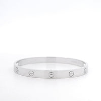 Cartier Love Bracelet WG Size 18