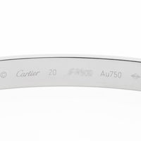 Cartier Love Bracelet WG Size 20