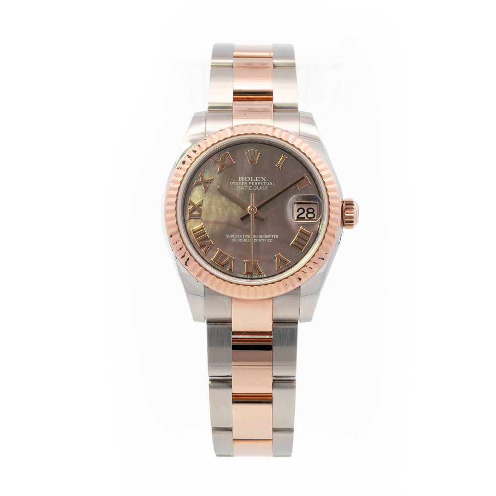 Rolex Datejust SS/RG 31mm 178271 card