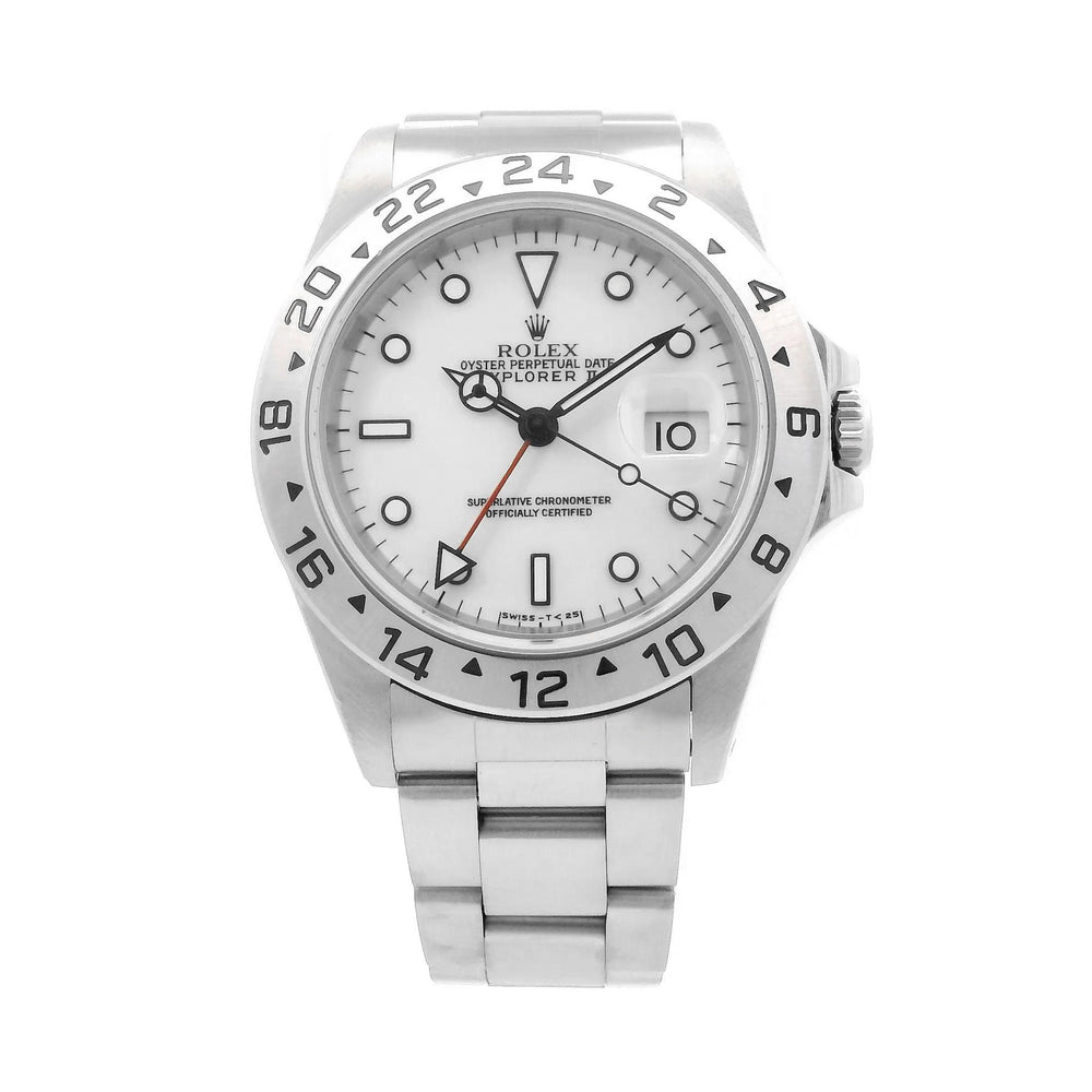 Rolex Explorer II 16570 SS 40mm pap