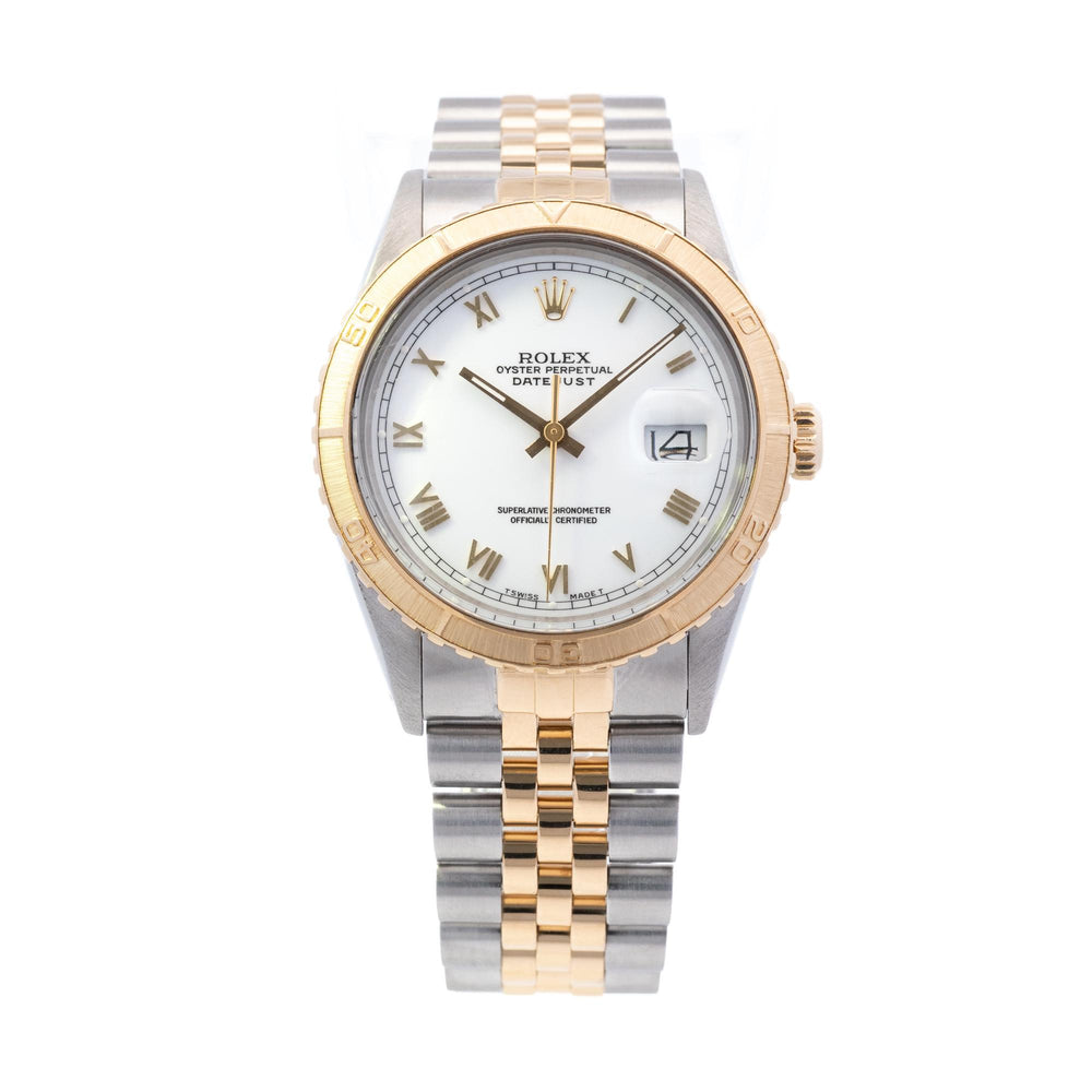 Rolex Datejust 16253 SS/YG 36mm Thunderbird