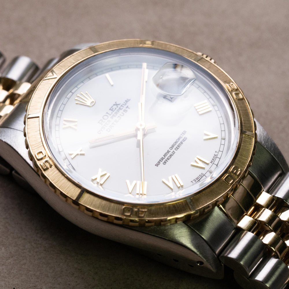 Rolex Datejust 16253 SS/YG 36mm Thunderbird