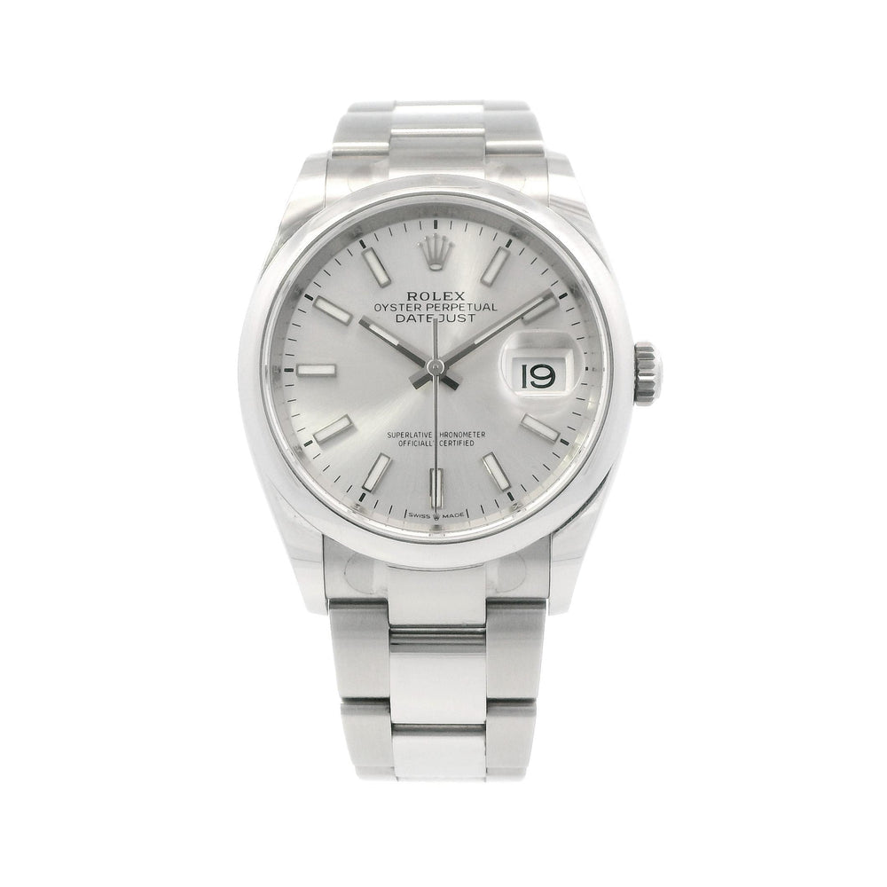 Rolex Datejust 126200 SS 36mm card