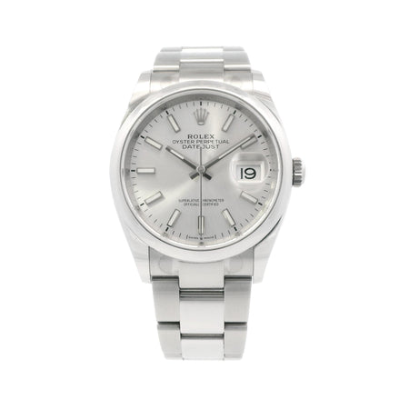 Rolex Datejust 126200 SS 36mm card