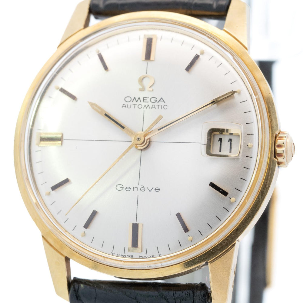 Omega Seamaster 34mm 18k YG 166.001
