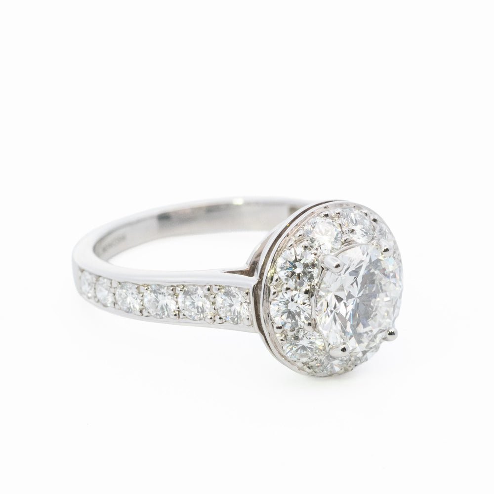 Van Cleef & Arpel Diamond Ring - GIA 1.02ct  D RBC Diamond GIA