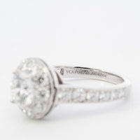 Van Cleef & Arpel Diamond Ring - GIA 1.02ct  D RBC Diamond GIA