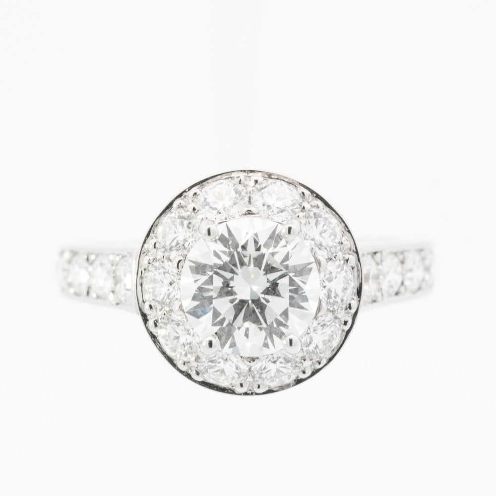Van Cleef & Arpel Diamond Ring - GIA 1.02ct  D RBC Diamond GIA