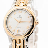 Cyma 34mm SS/18ky MOP Dial Quartz