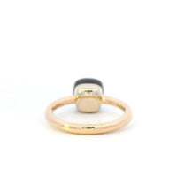 Pomellato Nudo Gele Ring, Signature Cushion-Cut Garnet in RG