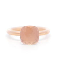 Pomellato Nudo Gere, Signature Rose Quartz Stone in 18k RG