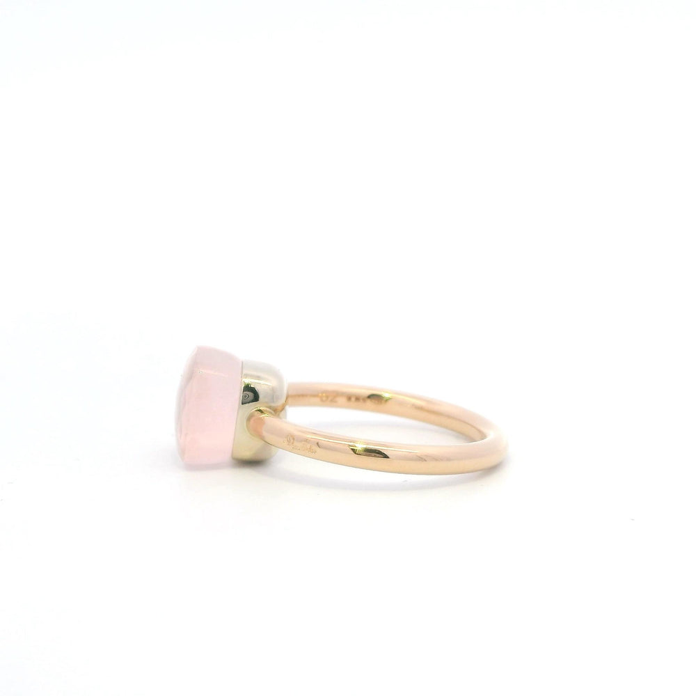 Pomellato Nudo Gere, Signature Rose Quartz Stone in 18k RG