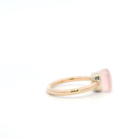 Pomellato Nudo Gere, Signature Rose Quartz Stone in 18k RG