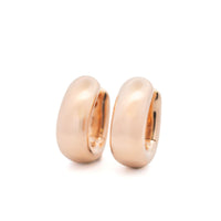 Pomellato Hoop Earrings 18k RG