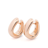Pomellato Hoop Earrings 18k RG