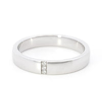 Harry Winston Platinum Diamond Mens Band Size 10.5
