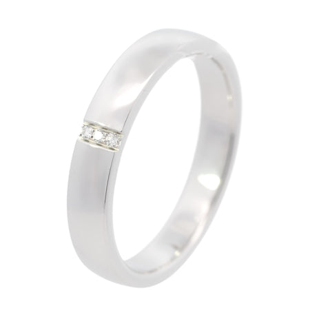 Harry Winston Platinum Diamond Mens Band Size 10.5