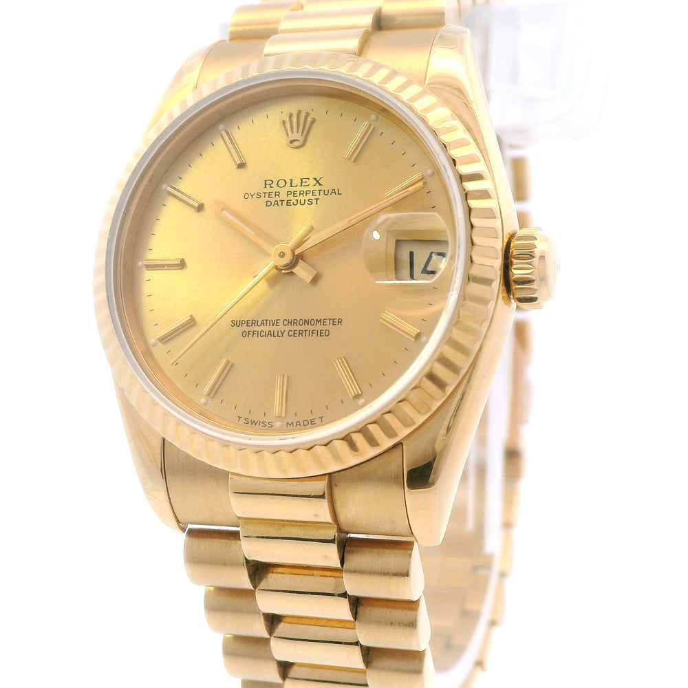 Rolex Datejust 18ky 31mm 68278