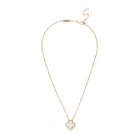 Van Cleef & Arpel MOP Alhambra Motif Necklace