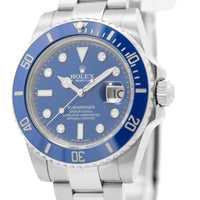 Rolex Submariner Smurf 18kw 116609LB