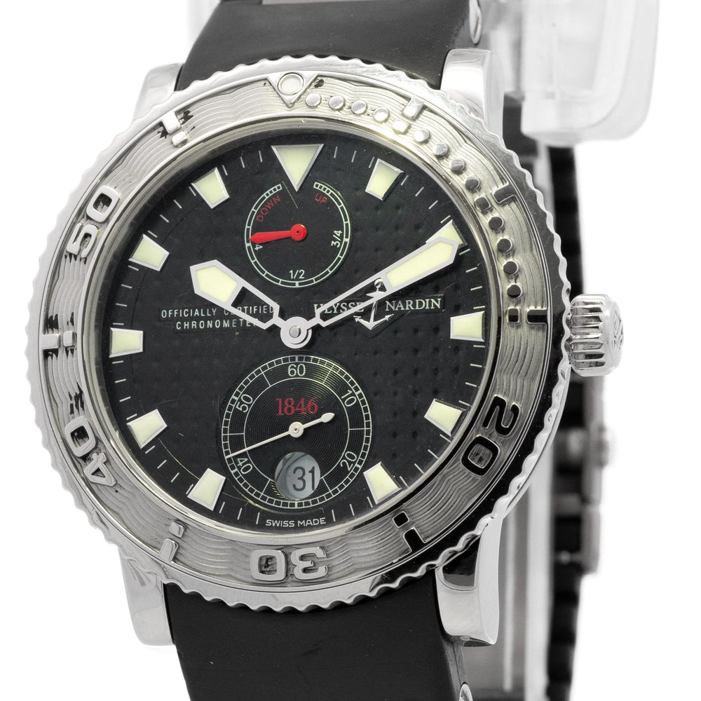 Ulysse Nardin Marine Chronometer No. 1394/263-51 Engraved Back