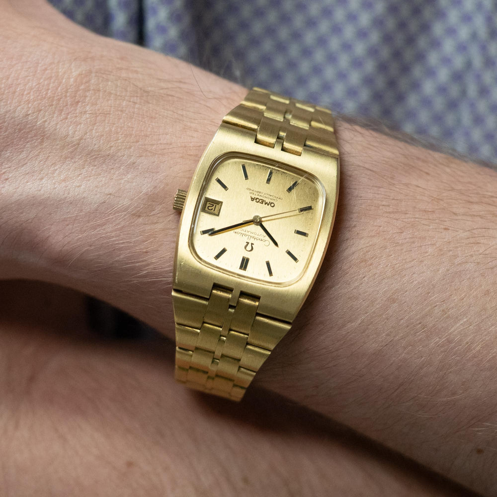 Omega Constellation Vintage 18k YG 148.43g