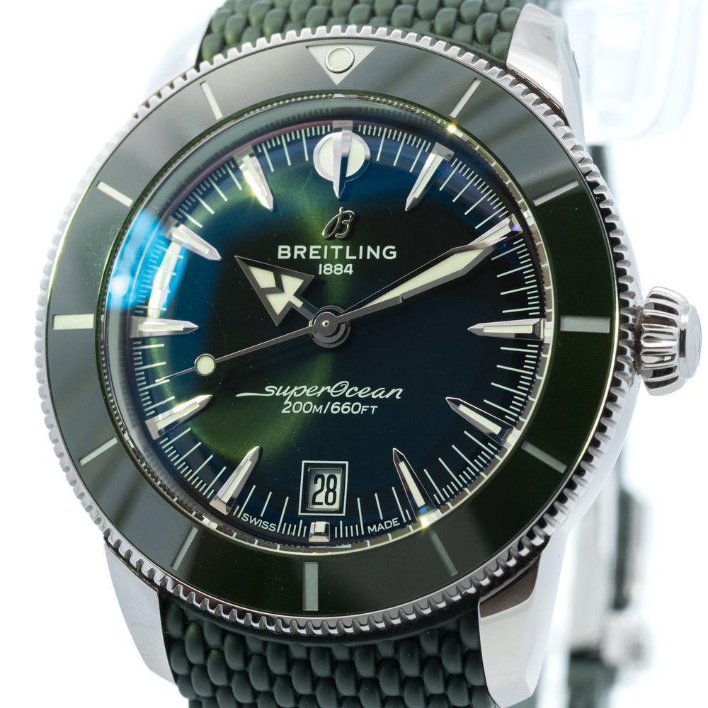 Breitling SuperOcean SS on Rubber AB3111