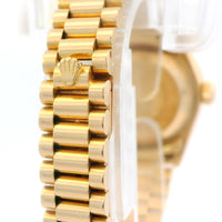 Rolex Datejust 26mm 18k YG Dia dial and Bezel 69138