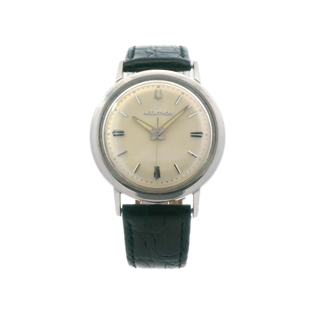 Bulova Accutron 214 34mm Stainless Steel 1960s