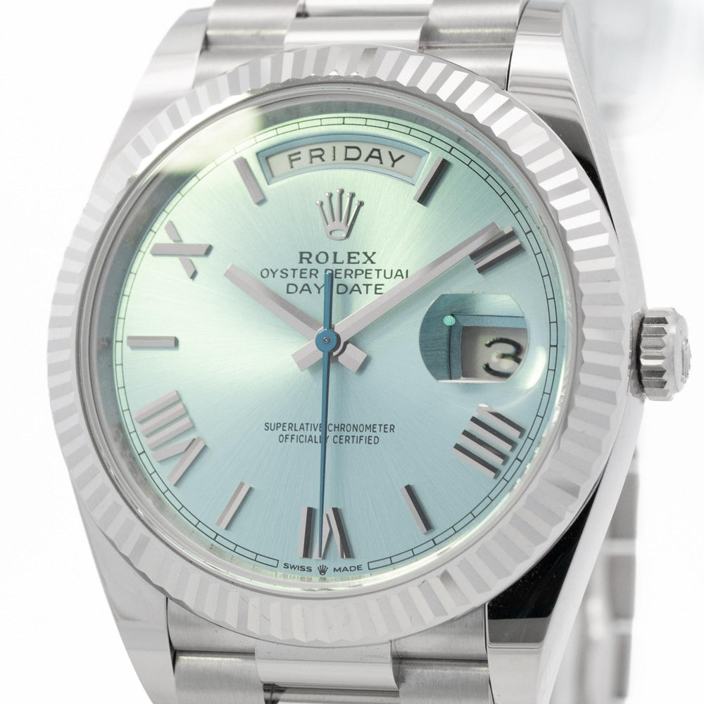 Rolex Day Date 40mm Plat 228236 B&P