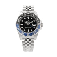 Rolex GMT Master II Batgirl SS 126710BLNR B&P
