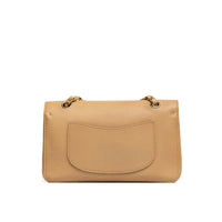 Chanel Beige Caviar Crossbody Bag Suede inside