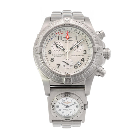 Breitling Chrono Avenger M1 44mm Titanium with UTC Module RARE