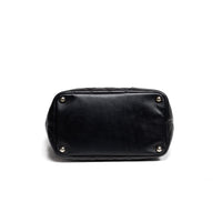 Chanel Black Quilted Cambon Leather Handbag