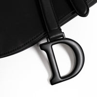 Christian Dior Saddle Bag Matte Black