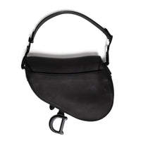 Christian Dior Saddle Bag Matte Black