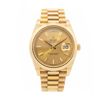 Rolex Day-Date 40mm 18ky 228238 card